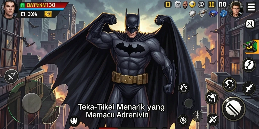 Tampilan menarik dari gameplay BATMAN138 yang memicu tantangan puzzle.
