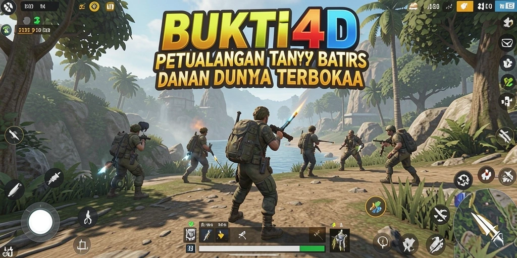 Tampilan gameplay menawan dalam petualangan dunia terbuka.