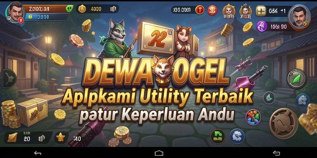 Tampilan antarmuka DEWATOGEL yang intuitif dan menarik.