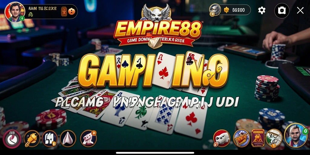 Tampilan gameplay seru dari EMPIRE88 dengan visual menarik dan efek suara.