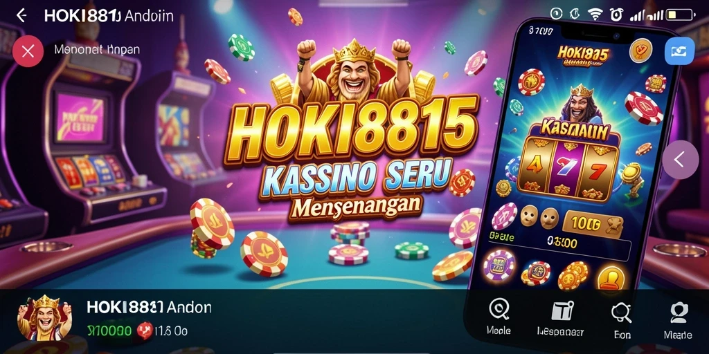 Tampilan gameplay kasino HOKI8815 yang menarik dan interaktif.