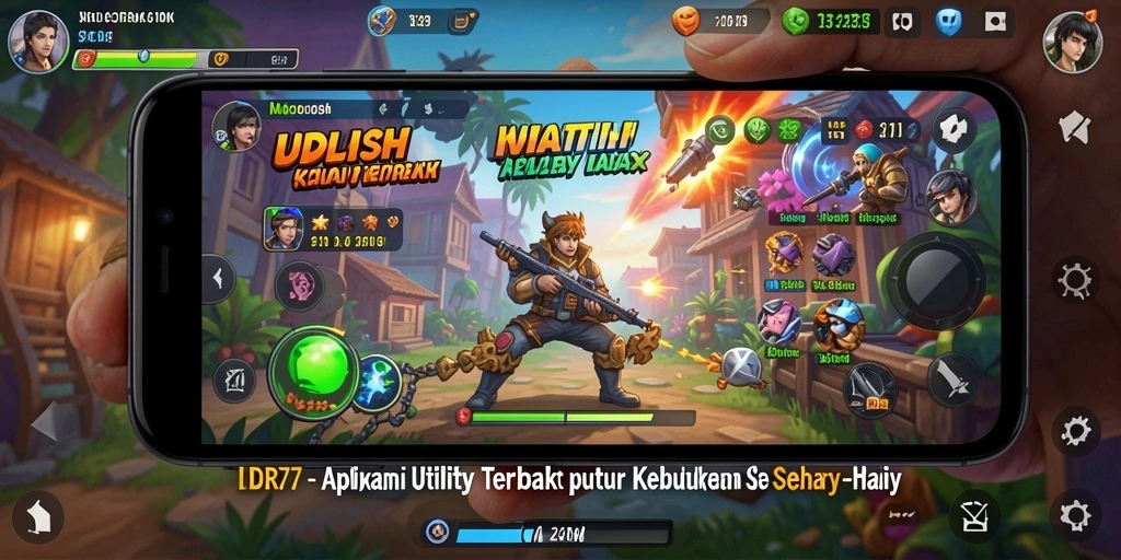Tampilan antarmuka pengguna IDR77 yang bersih dan fungsional.