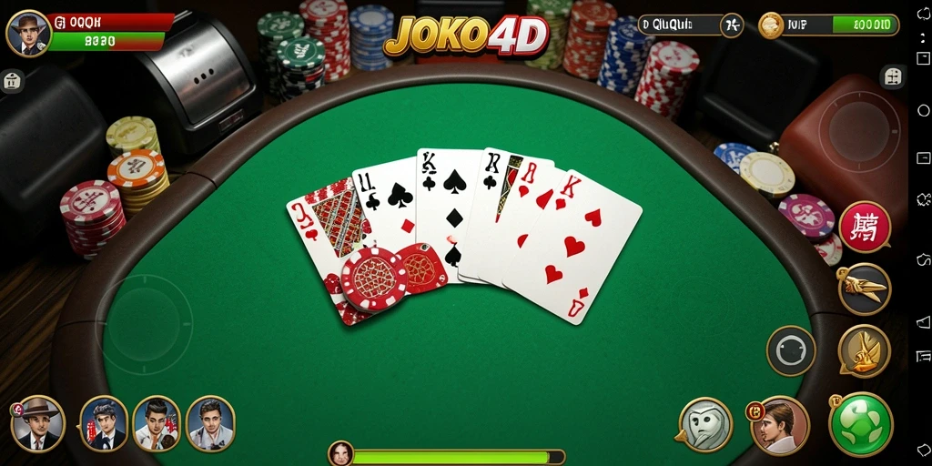 Gameplay QiuQiu JOKO4D yang menarik dan seru.