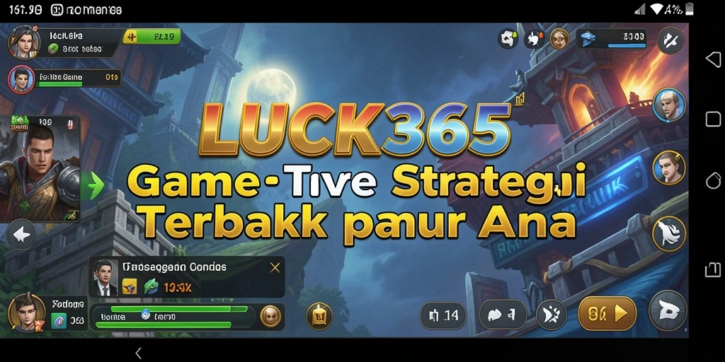 Tampilan gameplay seru dan strategis di LUCK365.