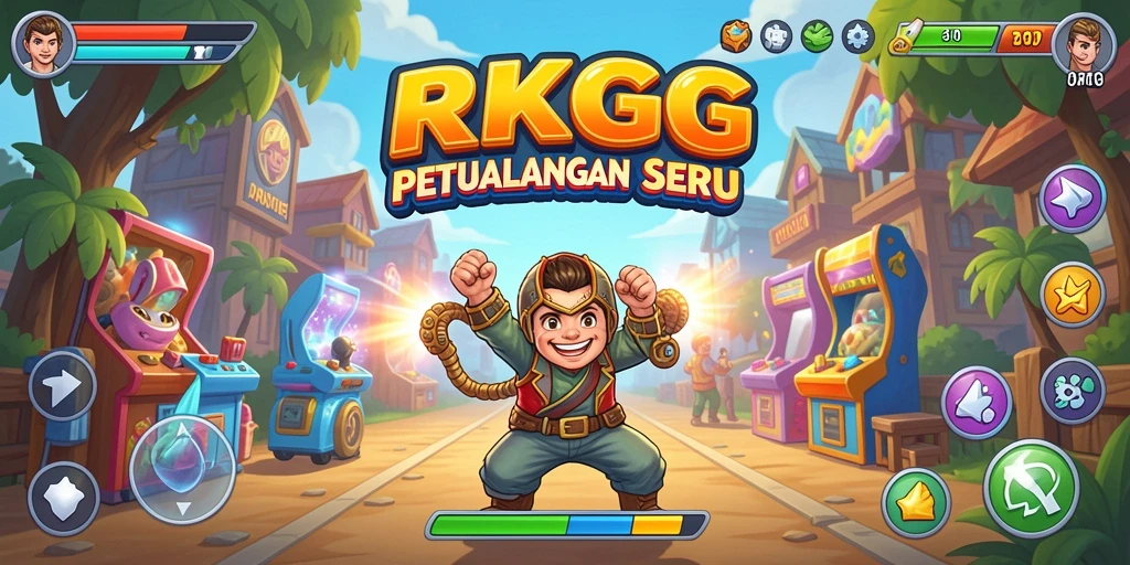 Tangkapan layar utama RKGG menampilkan gameplay yang dinamis dan menantang.
