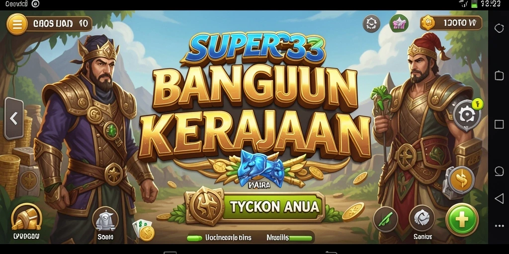 Gameplay Tycoon seru dan menantang di SUPER33.
