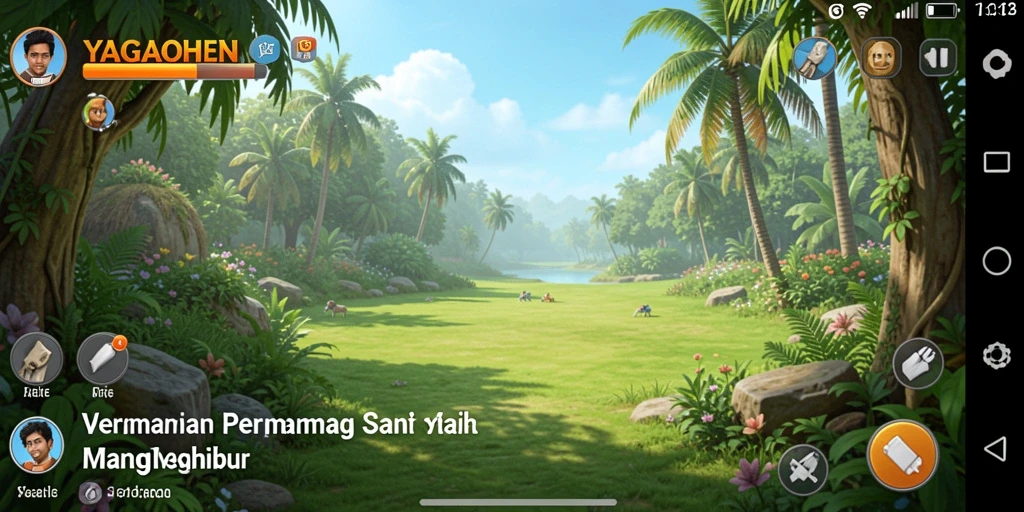 Tampilan menarik dari gameplay YAGAOHEN yang penuh warna dan tantangan.